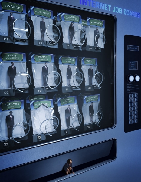Photograph Glen Wexler Vending Machine on One Eyeland