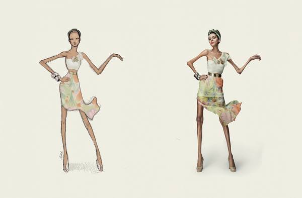 Photograph Diego Freire You Are Not A Sketch    Say No To Anorexia on One Eyeland