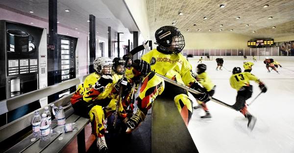 Photograph Gianni Canali Young Hockey Player on One Eyeland