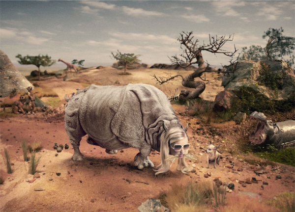 Photograph Frieke Janssens Hilton on One Eyeland