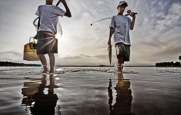 Photograph Jim Gallop Take Me Fishing on One Eyeland