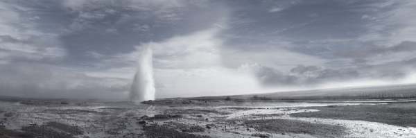 Photograph Egon Gade Geyser - Iceland on One Eyeland