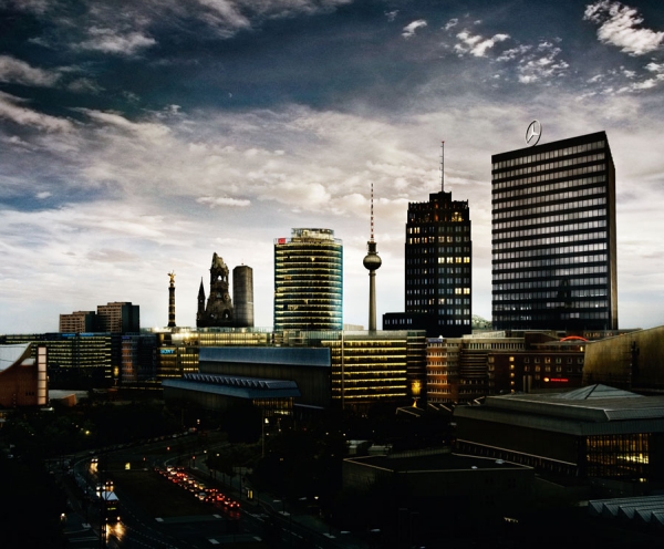 Photograph Egon Gade Berlin Skyline on One Eyeland