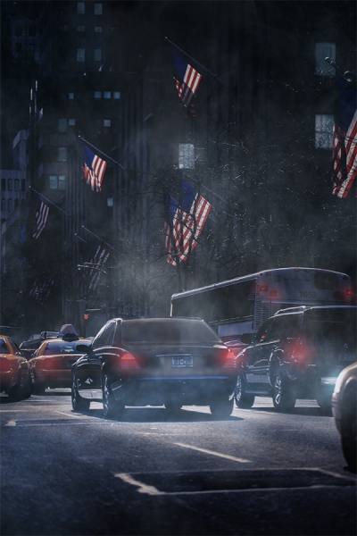Photograph Jackson Carvalho On Street Of Gotham on One Eyeland