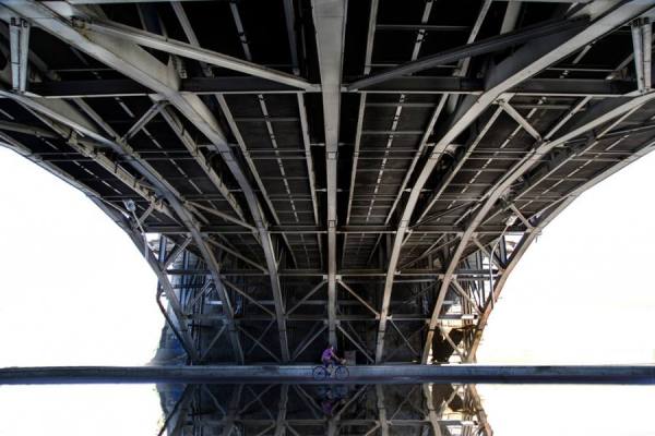 Photograph Andrzej Bochenski Bridge on One Eyeland