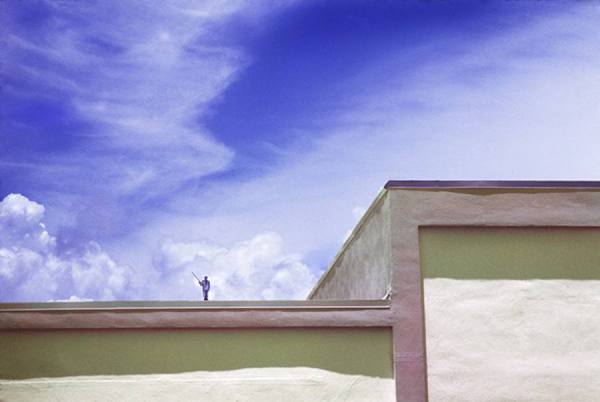 Photograph Robert Funk Colonel Sanders on One Eyeland