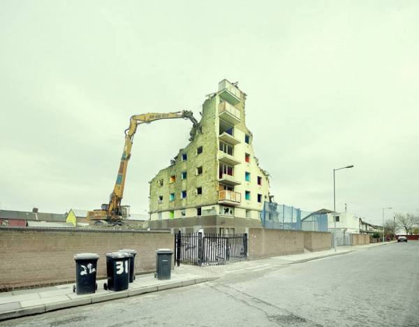 Photograph Craig Easton Demolition Birkenhead England on One Eyeland