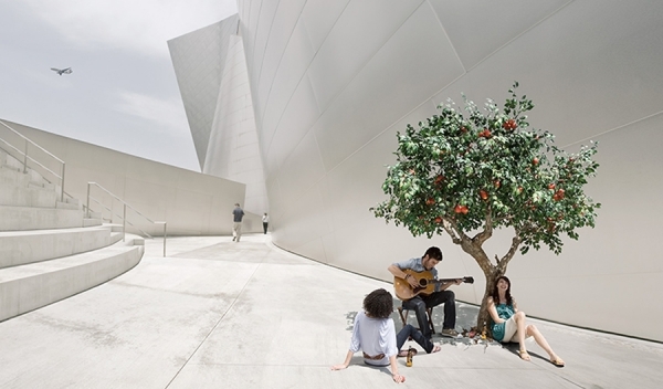 Photograph David Boni Disney Hall on One Eyeland
