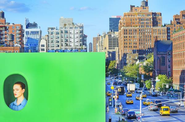 Photograph Mitchell Funk Green Billboard on One Eyeland