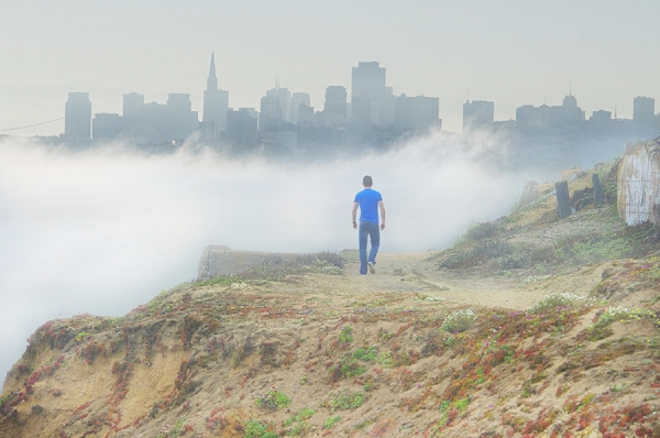 Photograph Mitchell Funk Lost In The Fog on One Eyeland