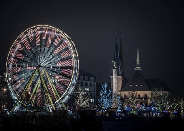 Photograph Mike Kremer Luxembourg At Xmas on One Eyeland