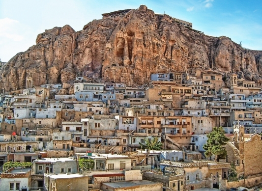 Photograph Stefan Amer Maalula City on One Eyeland