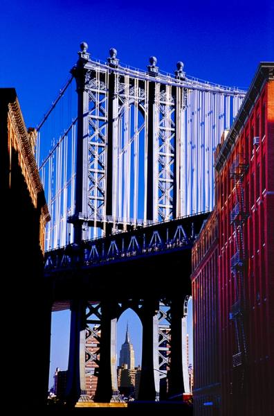 Photograph Mitchell Funk Manhattan Bridge on One Eyeland