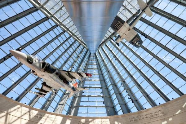 Photograph Eric Prine Marine Corps Museum Interior on One Eyeland