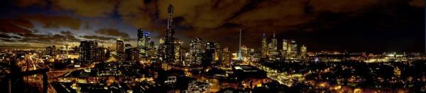 Photograph John Tozer Melbourne City Skyline From Southbank Australia on One Eyeland