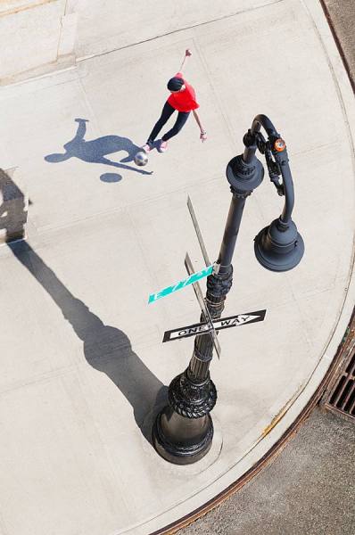 Photograph Mitchell Funk Old Lampost on One Eyeland