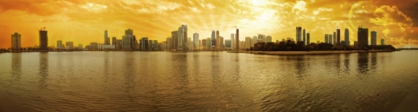 Photograph Jamy Omar Panoramic Sharjah on One Eyeland