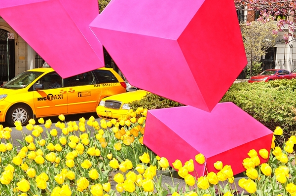 Photograph Mitchell Funk Park Ave Tulips on One Eyeland