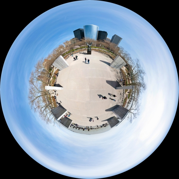 Photograph Clifford Compton Planet Battery Park on One Eyeland