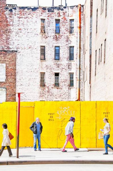 Photograph Mitchell Funk Post No Bills on One Eyeland
