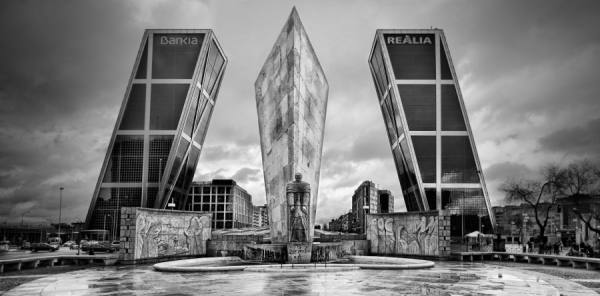 Photograph Amador Funes Puerta De Europa on One Eyeland