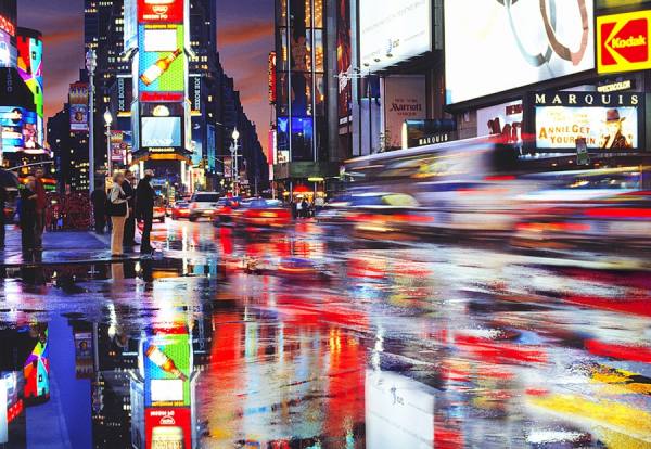 Photograph Mitchell Funk Rain Reflections on One Eyeland