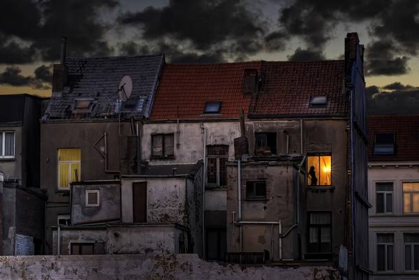 Photograph Tejo Coen Rear Facades on One Eyeland