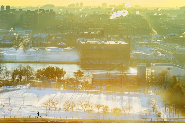 Photograph Mitchell Funk Runner At Sunrise on One Eyeland