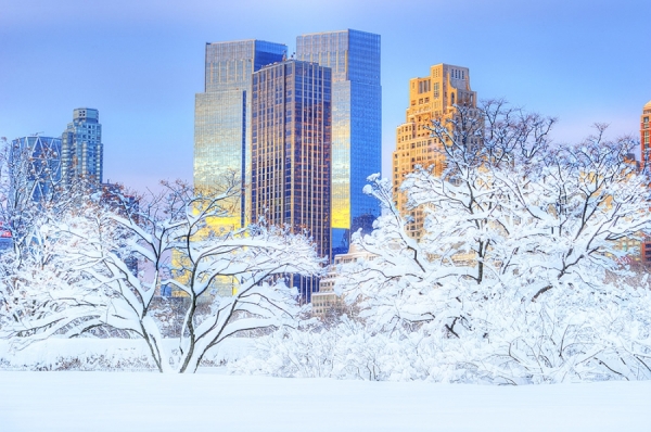Photograph Mitchell Funk Snow City on One Eyeland