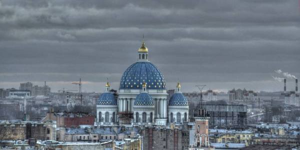 Photograph John Tozer Troize Izmailovsky Cathedral St Petersburg Russia on One Eyeland