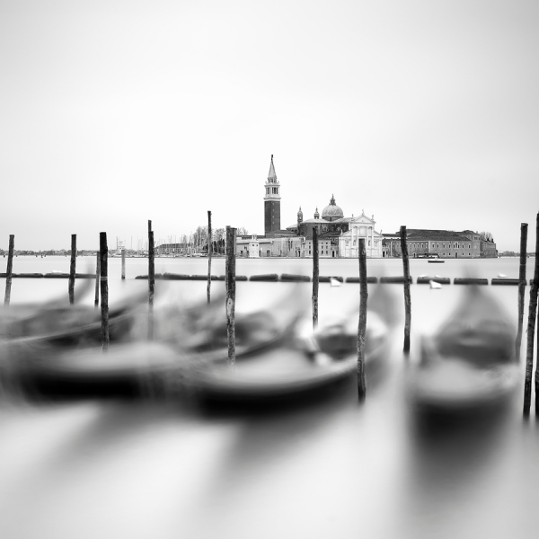 Photograph Stefano Orazzini Venezia San Giorgio E Le Gondole on One Eyeland