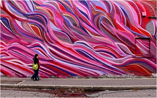 Photograph Ronnie Caplan Wave Wall on One Eyeland