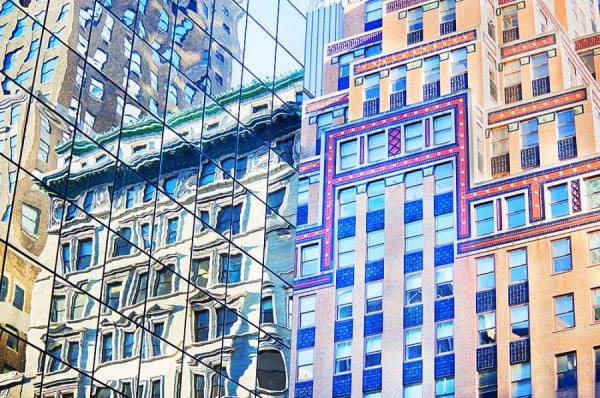 Photograph Mitchell Funk Window Reflections on One Eyeland