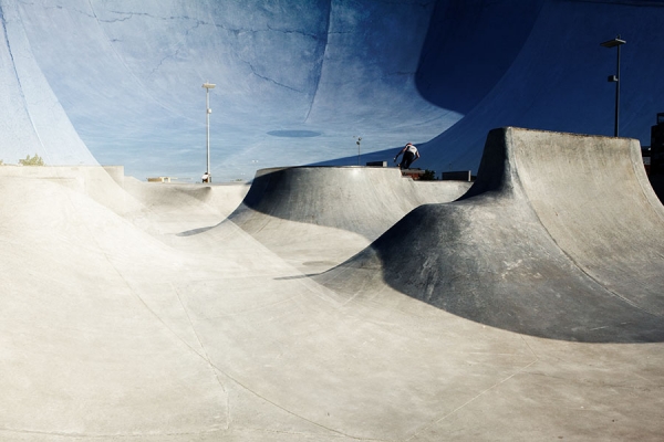 Photograph Mads Frederik Christensen Skateboarding on One Eyeland