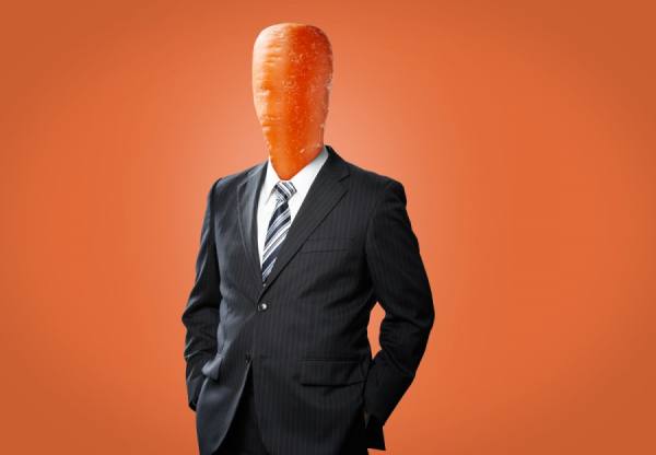 Photograph Keith Tsuji Mr Carrot on One Eyeland