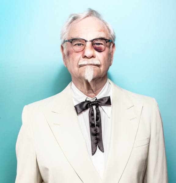 Photograph David Krovblit Wounded Icon Colonel Saunders on One Eyeland