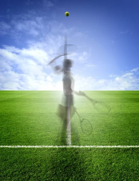 Photograph Stuart Price Tennis Player on One Eyeland