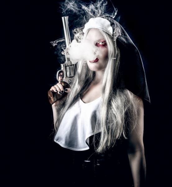Photograph Jp Palmunen Vapeing Nun on One Eyeland
