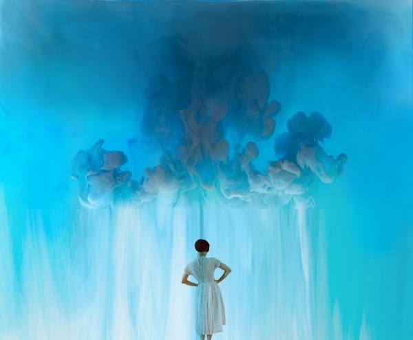 Photograph Ann Cutting Blue on One Eyeland