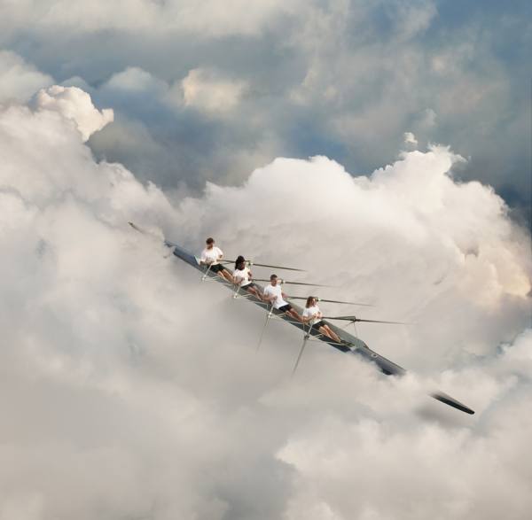Photograph John Lund Cloud Teamwork on One Eyeland