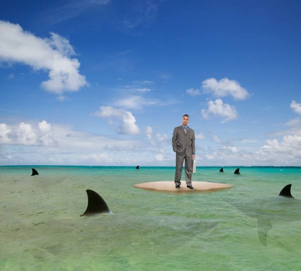 Photograph John Lund Castaway Challenge on One Eyeland