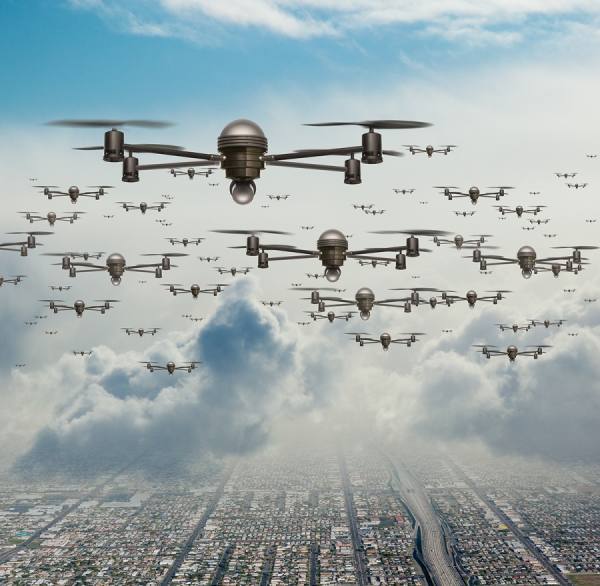 Photograph John Lund The Drones Are Coming on One Eyeland
