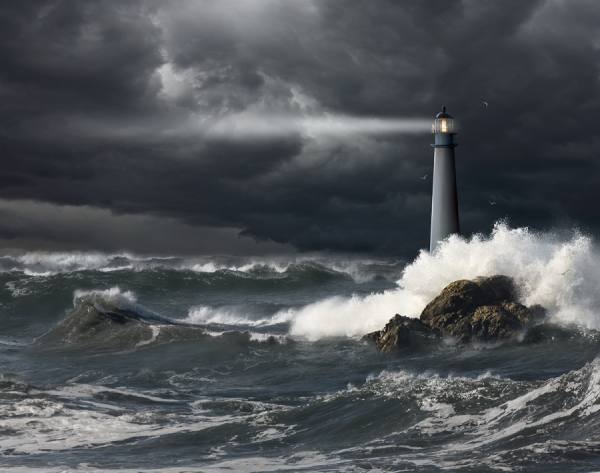 Photograph John Lund Storm Watch on One Eyeland