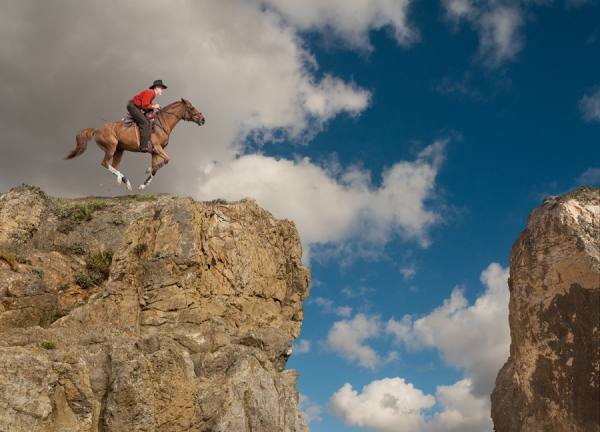 Photograph John Lund Chasm on One Eyeland
