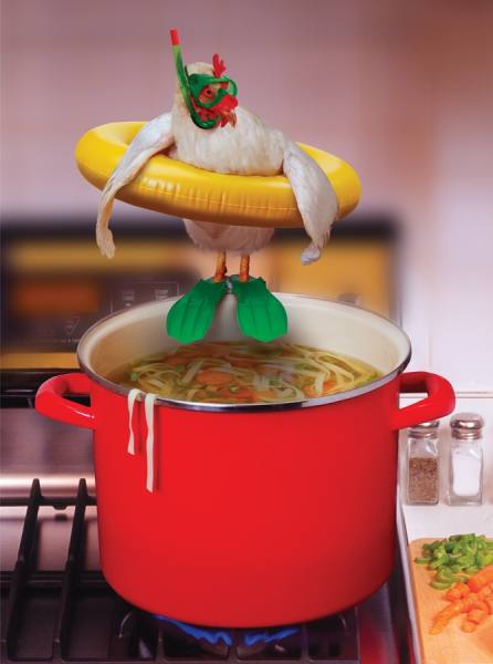 Photograph John Lund Chicken Soup on One Eyeland