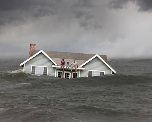 Photograph John Lund Flood on One Eyeland