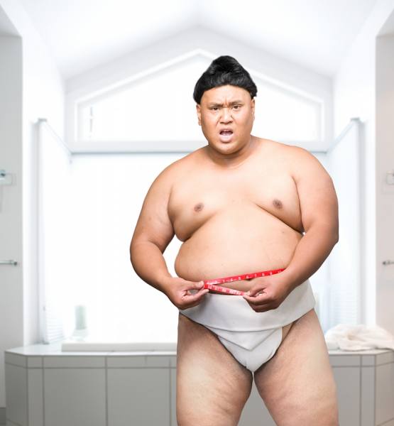 Photograph John Lund Sumo Waist on One Eyeland