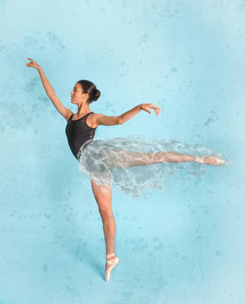 Photograph Michele Taras Water Dress Two on One Eyeland