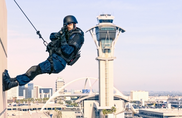 Photograph Kevin Steele Airport Security on One Eyeland