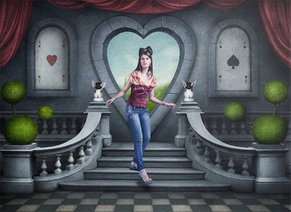 Photograph Jackson Carvalho Alice In Wonderland on One Eyeland